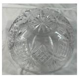 Vintage Scalloped Cut Glass Bowls