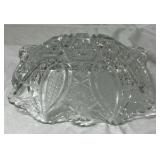 Vintage Clear Glass Serving Bowls – Pressed Patterns
