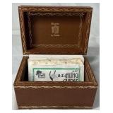 Vintage Florentine A-Z Filing Guides Box