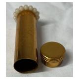 Ceramic Lipstick Holder with Floral Design