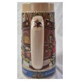 1987 Budweiser Stein – National Historical Landmark Series Clydesdale Stables Description: Ceramic beer