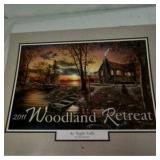 2011 Jim Hansel Signed Calander – As Night Falls Woodland Retreat