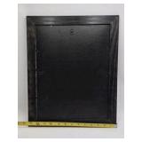 Framed Pin-Up Print – Brunette in Lingerie with French Dressing Signed Billy De Vorss