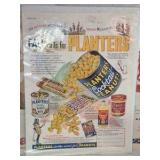 Vintage Advertising Ephemera Collection – Uneeda Biscuit and Planters Peanuts