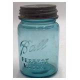 Vintage Ball Perfect Mason Aqua Canning Jars