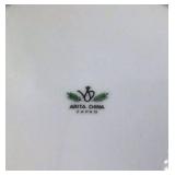 Vintage Arita China Dinner Plates and Saucers – Floral Sprig Pattern