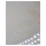 Vintage Fire King Milk Glass Plates – Golden Wheat Pattern