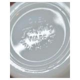 Vintage Fire King Milk Glass Creamer and Sugar – Golden Wheat Pattern