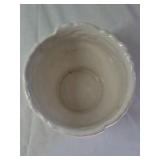 Ceramic Cachepot Planter – Pink Scroll Design