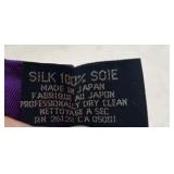Ralph Lauren Polo Silk Scarf – Purple Royal Crest