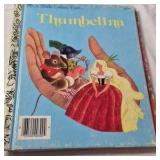 Little Golden Books Set – Night Before Christmas, Winnie the Pooh Eeyore, Prince and the Pauper, Thumbelina