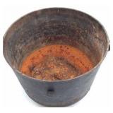 Vintage Cast Iron Cauldron Pot with Bail Handle