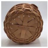 Longaberger Basket with Leather Handles – American Traditions