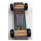 Vintage Webelos Pinewood Derby Car with Braided Neckerchief and Pins