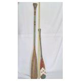 Vintage Canoe Paddles