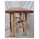 Epoxy River Console Table