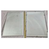 Vintage Pair of Rectangular Mirrors