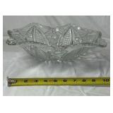 Vintage Clear Glass Serving Bowls – Pressed Patterns