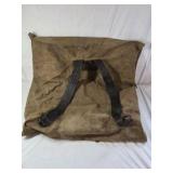Vintage Canvas Pack – Leather Shoulder Straps