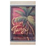 Framed Vintage-Style Art Prints – Miami Club Tango and Casino Rouge New Orleans Jazz