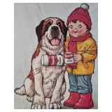 Vintage 1980s Cardboard Cutout – Campbell