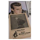 Vintage James Dean Promotional Photographs and Movie Still Prints