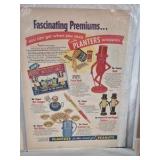 Vintage Advertising Ephemera Collection – Uneeda Biscuit and Planters Peanuts