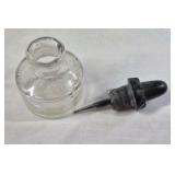 Vintage Glass Medicine Dropper Bottle