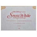 1994 Disney Snow White Commemorative Lithograph – The Seven Dwarfs Scene