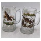 Vintage Schmidt Beer Collector Series Steins – Wildlife Scenes