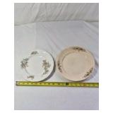 Vintage Porcelain Serving Platters and Plates – Assorted Floral Patterns