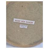 Vintage Quon-Quon Music Box Dancer – Lion Carousel Figurine