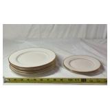 Vintage Noritake Tulane Ivory China Dinner Plates
