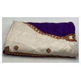 Ralph Lauren Polo Silk Scarf – Purple Royal Crest