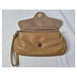 Liz Claiborne Leather Wristlet Clutch