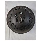 Vintage Metal Lantern – Star Cutout Design with Candle Holders