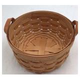Longaberger Basket with Leather Handles – American Traditions