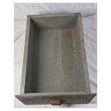 Vintage Painted Wooden Drawer Box