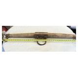 Vintage Wooden Double Tree with Iron Hardware