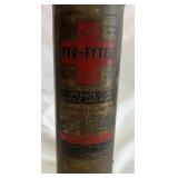Vintage Fyr-Fyter Fire Extinguisher