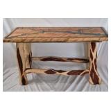Epoxy River Console Table