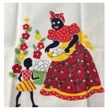 Vintage Printed Kitchen Towel – Mammy and Child Motif