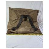 Vintage Canvas Pack – Leather Shoulder Straps