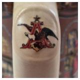 1987 Budweiser Stein – National Historical Landmark Series Clydesdale Stables Description: Ceramic beer