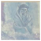 Framed Print – Daniel Long Soldier The Messenger Oglala Lakota