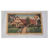 Lot of Vintage Postcards – Mid-Century Homes with Celebrity Portraits