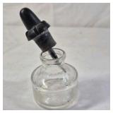 Vintage Glass Medicine Dropper Bottle