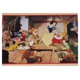 1994 Disney Snow White Commemorative Lithograph – The Seven Dwarfs Scene