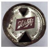 Vintage Schlitz Beer Coin Bank Cans – 1950s  "The Beer That Made Milwaukee Famous"