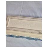 Vintage Brayton Laguna Planter – Blue Fruit and Leaf Relief